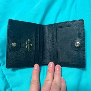 Black Kate Spade Bifold Wallet